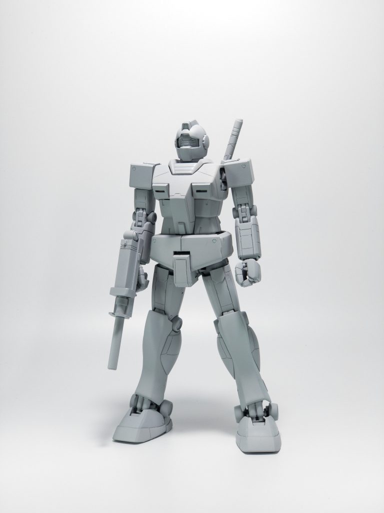 全体的にスジボリを追加。