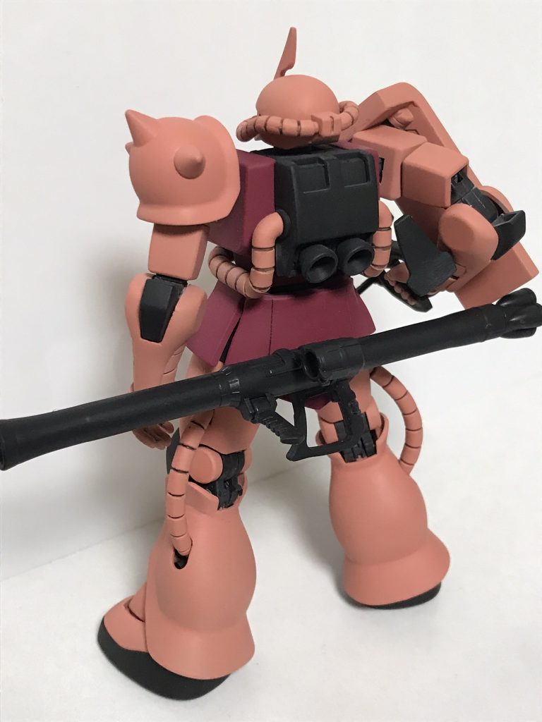 バズーカは磁石で装着