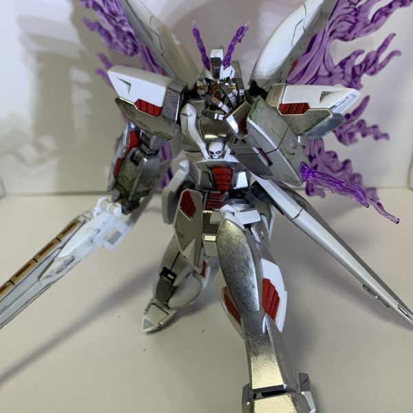 HGゴーストガンダム 最終出撃風