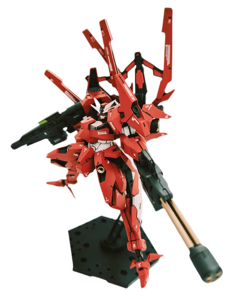 二連フェーズドアレイキャノンも展開出来ますが、閉じてる形状の方が好きだったりして💦