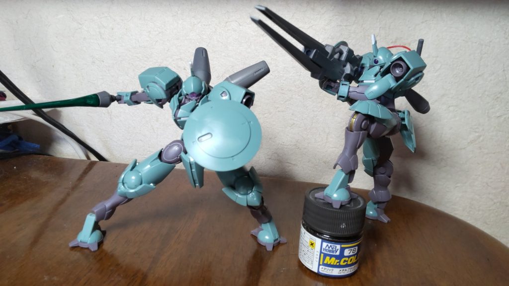 足首が自由すぎるから近接機がめちゃ映えるんよな。