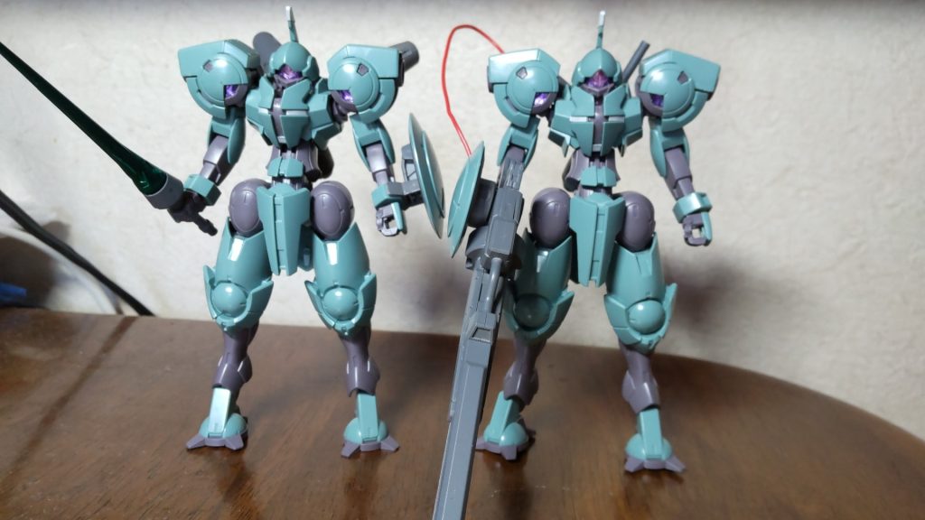 機体の大部分はハインドリーそのまんま使ってます。武装とバックパックはそれぞれ変えました。