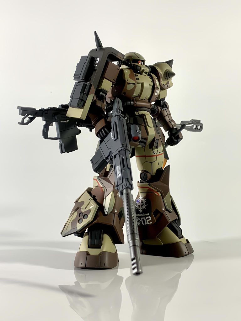 ms-06gd 高機動型ザク地上用(ウォルド機)–2枚目/制作者：shotaro