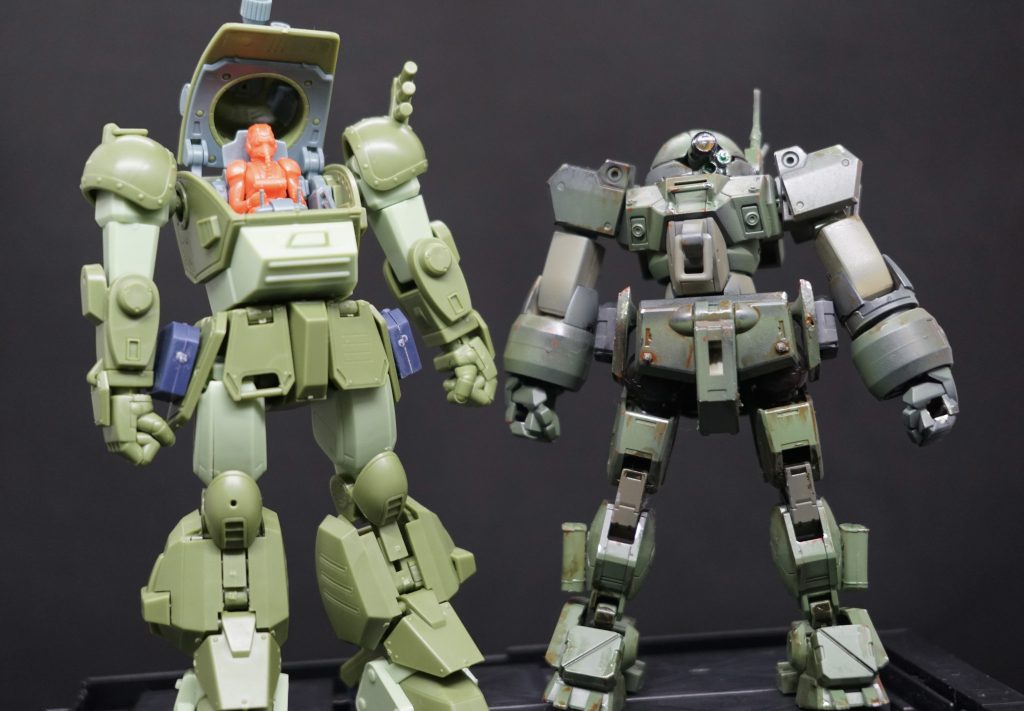 やっぱり左の方がカッコいいですな。