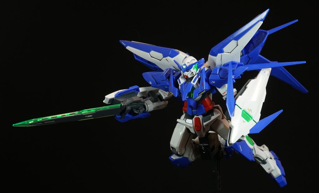 HGBF 1/144 ガンダムアメイジングエクシア–2枚目/制作者：しるばにあ