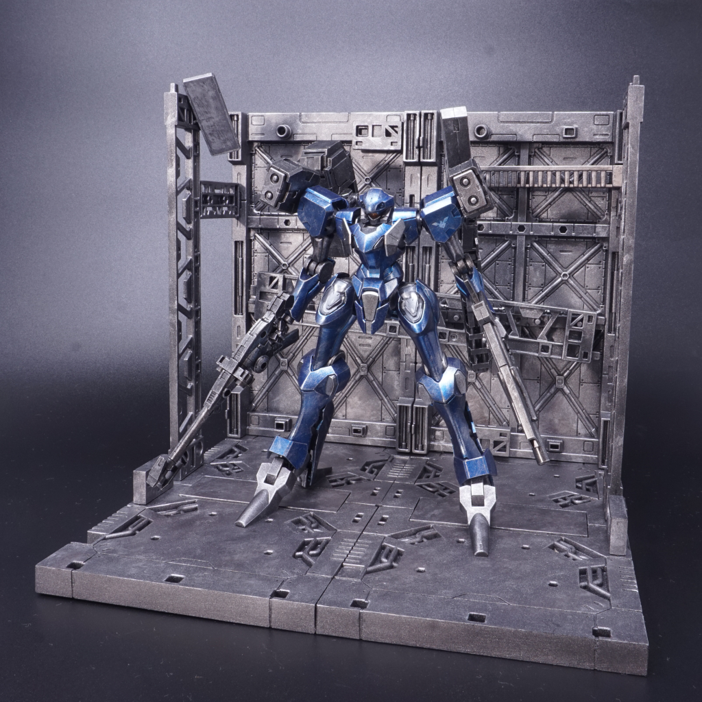 台座に乗せるとこんな感じです。