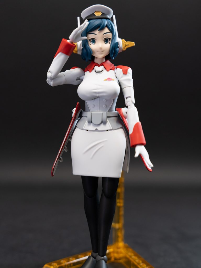 ガンダムSEEDのアークエンジェルをモチーフにしたモデル。ガンダムビルドファイターズに登場するキャラらしいのですが、まだこの作品は観ておらず...ローエングリン子を作ったのを良い機会に観てみようと思いました。