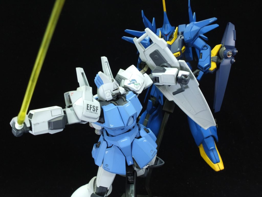 「邪魔してくれて!」いつか、ガルバルディαも作りたいですね