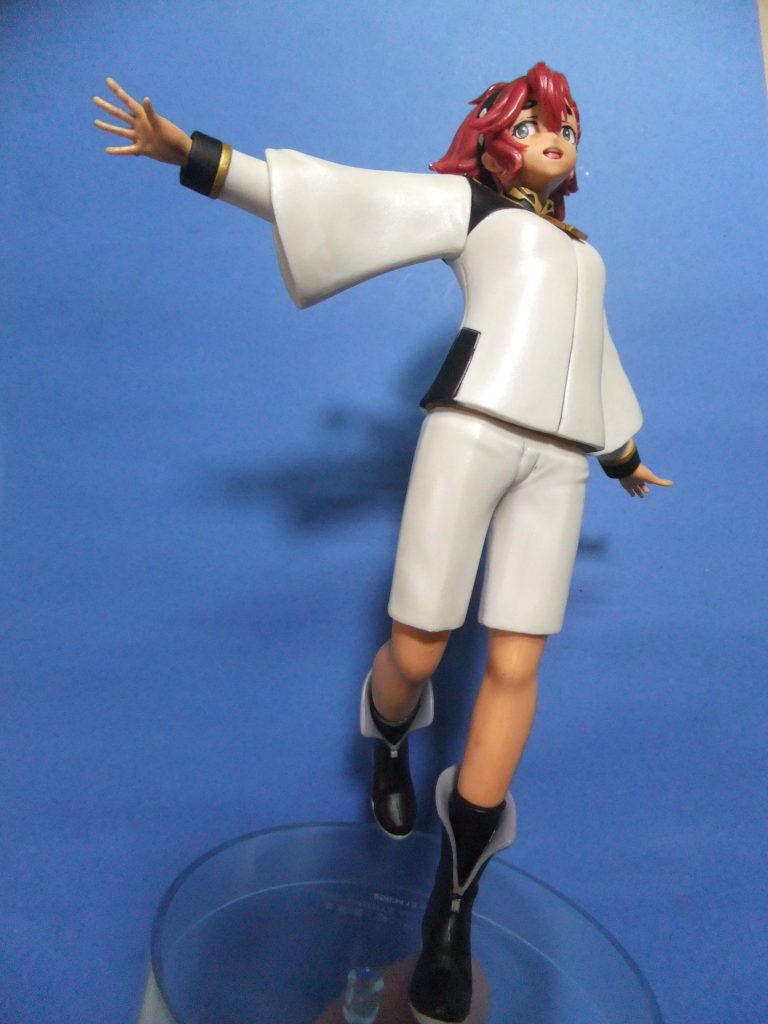 オマケその1 下のAI実写化画像の元画像のスレッタのリペイントプライズフィギュアデス😁