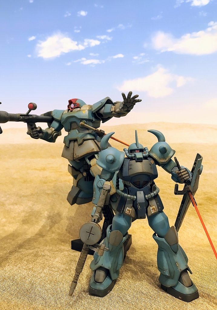 このカラーで、あと1機か2機増やして小隊を結成したいと思っています。最後までご覧頂きまして、有り難うございました😊