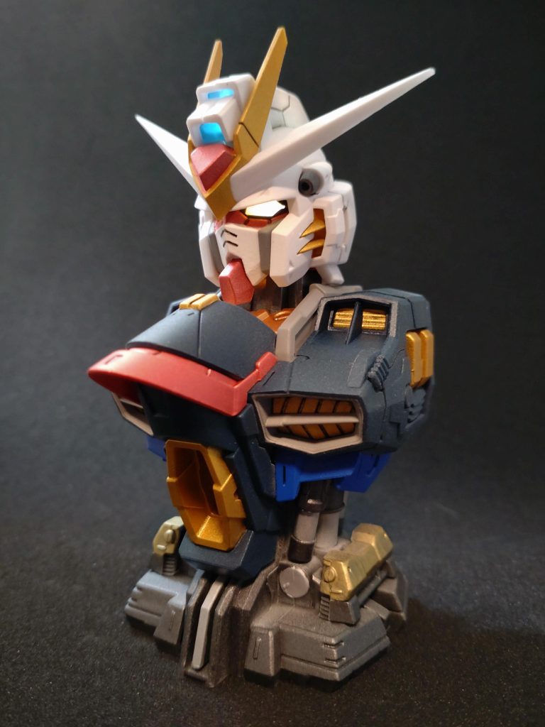 最後に頭を発光させた状態。