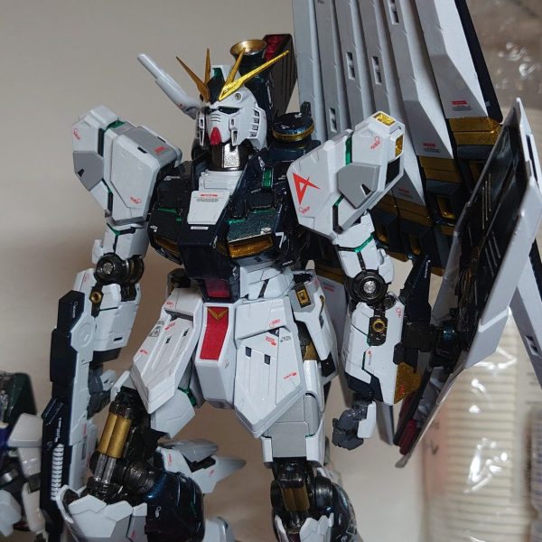 mg νガンダムver ka 筆塗り全塗装