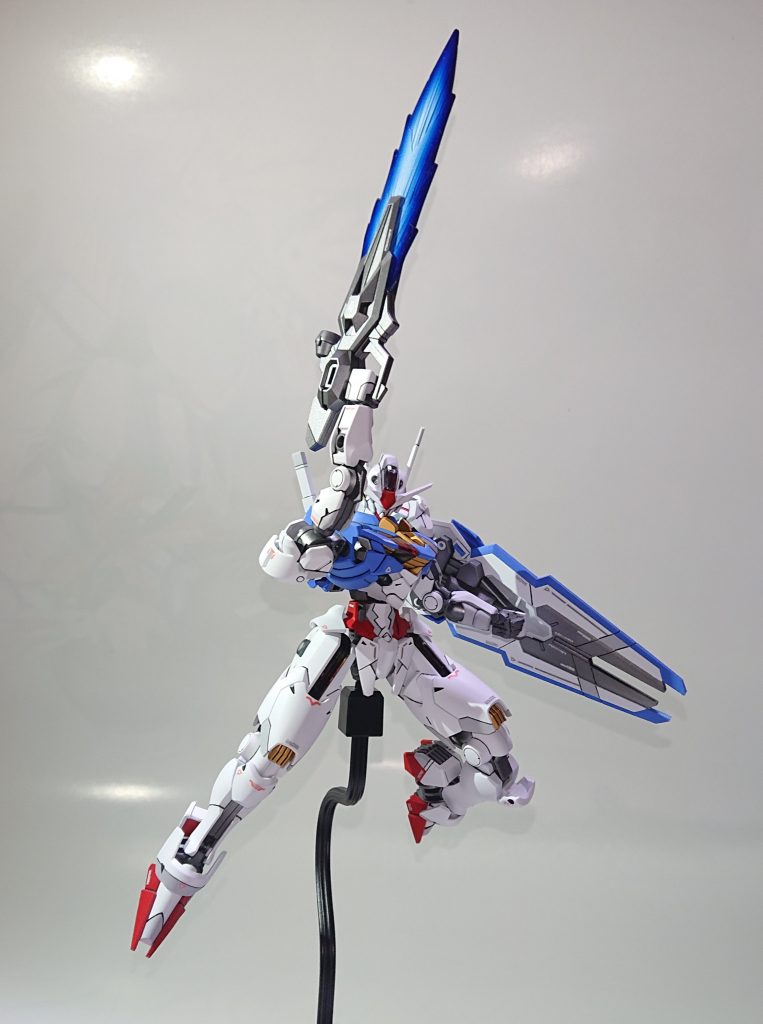 HG ガンダム エアリアル 全塗装–2枚目/制作者：MARUKOME