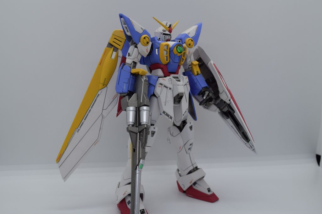 一度、製作代行をやりたくて審査のために作ったMG結局すぐに辞めちゃいましたが丁寧に作れたので気に入っています