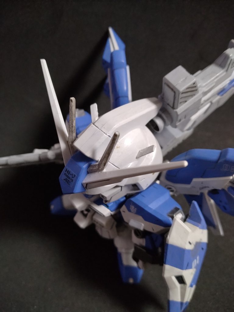 側頭部にブレードアンテナ付けました