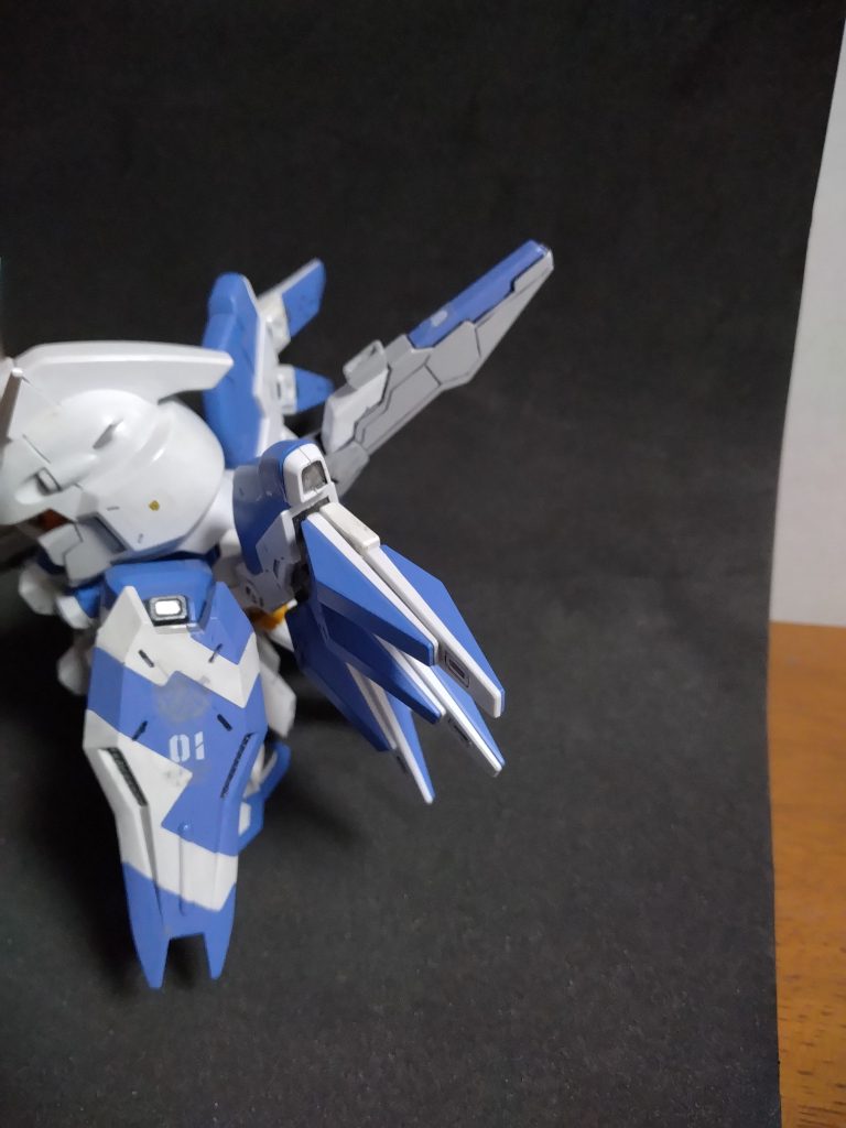 BB戦士ゼータのスタビライザー取り付け＼⁠(⁠^⁠o⁠^⁠)⁠／