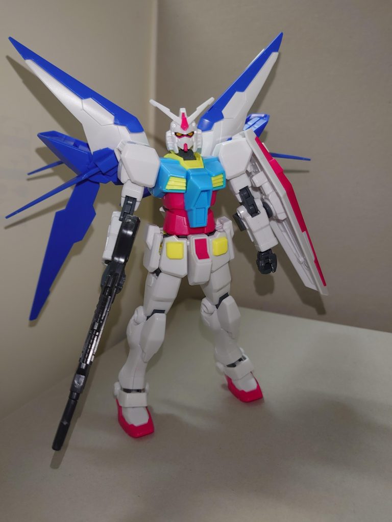 【概要】RX-78R / スターダストガンダムPoppin'partyを率いる、ギター及びヴォーカル担当・戸山香澄が制作したガンプラ。外見はRX-78-2に似るが、単体での飛行を可能としたトランザムブースターを装備しており、各種武装も異なる。