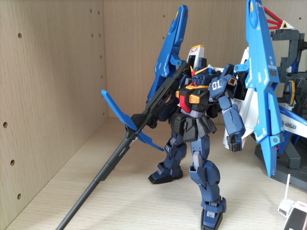 HGスーパーガンダム　つや消し後–4枚目/制作者：いっしー