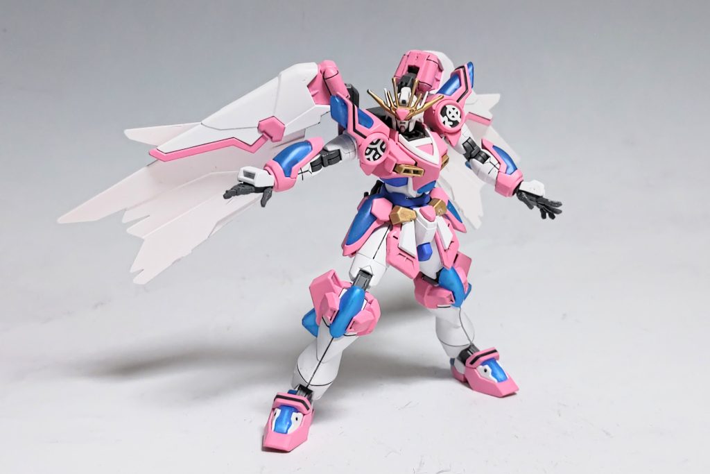 女神とか天使とかをイメージしたミライお姉ちゃんの為のガンプラ！私の性癖のみでカラーチェンジしたガンプラですが、ここまで読んで頂きありがとうございます☺️