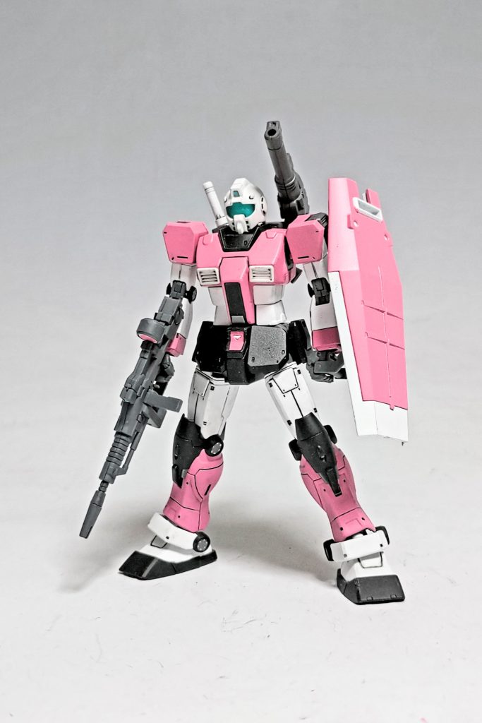 ビームライフルとシールドで重装備✨