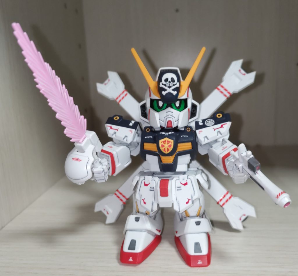 ＳＤクロスボーンガンダム（デカール貼り）–2枚目/制作者：いっしー