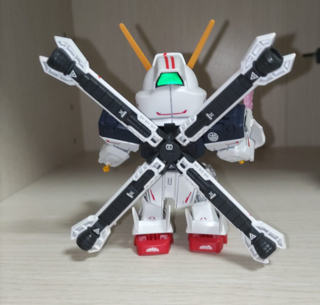 ＳＤクロスボーンガンダム（デカール貼り）–4枚目/制作者：いっしー