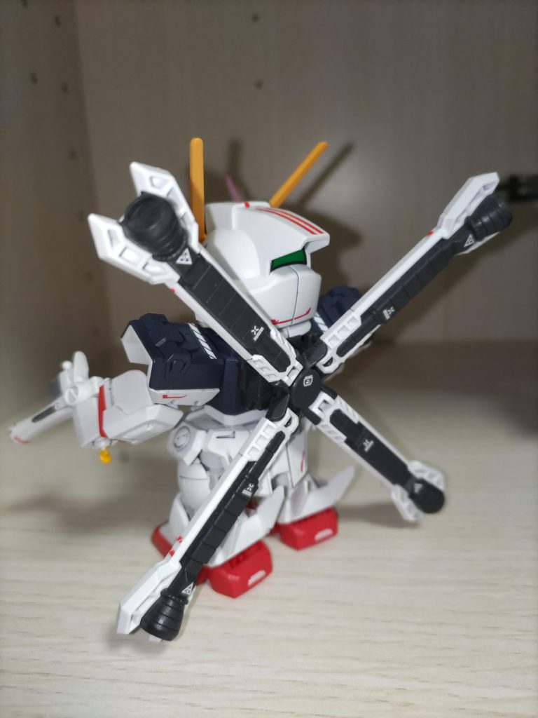 ＳＤクロスボーンガンダム（デカール貼り）–3枚目/制作者：いっしー