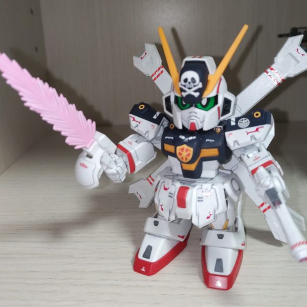ＳＤクロスボーンガンダム（デカール貼り）