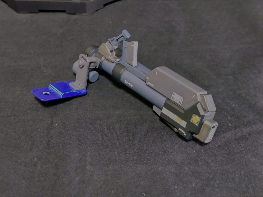 お手軽、バズーカラック。プラ板とアクションベースの使い方がいまいち分からないジョイントパーツで作成。