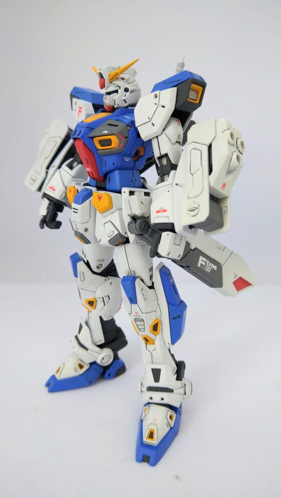 格闘系のFタイプ。パーツ数は多くなく、見た目は地味な変更です。