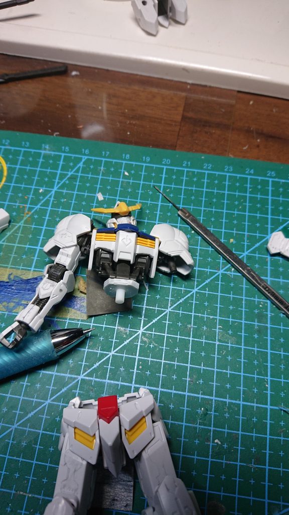 腰の2ミリ延長その他もろもろシャープ