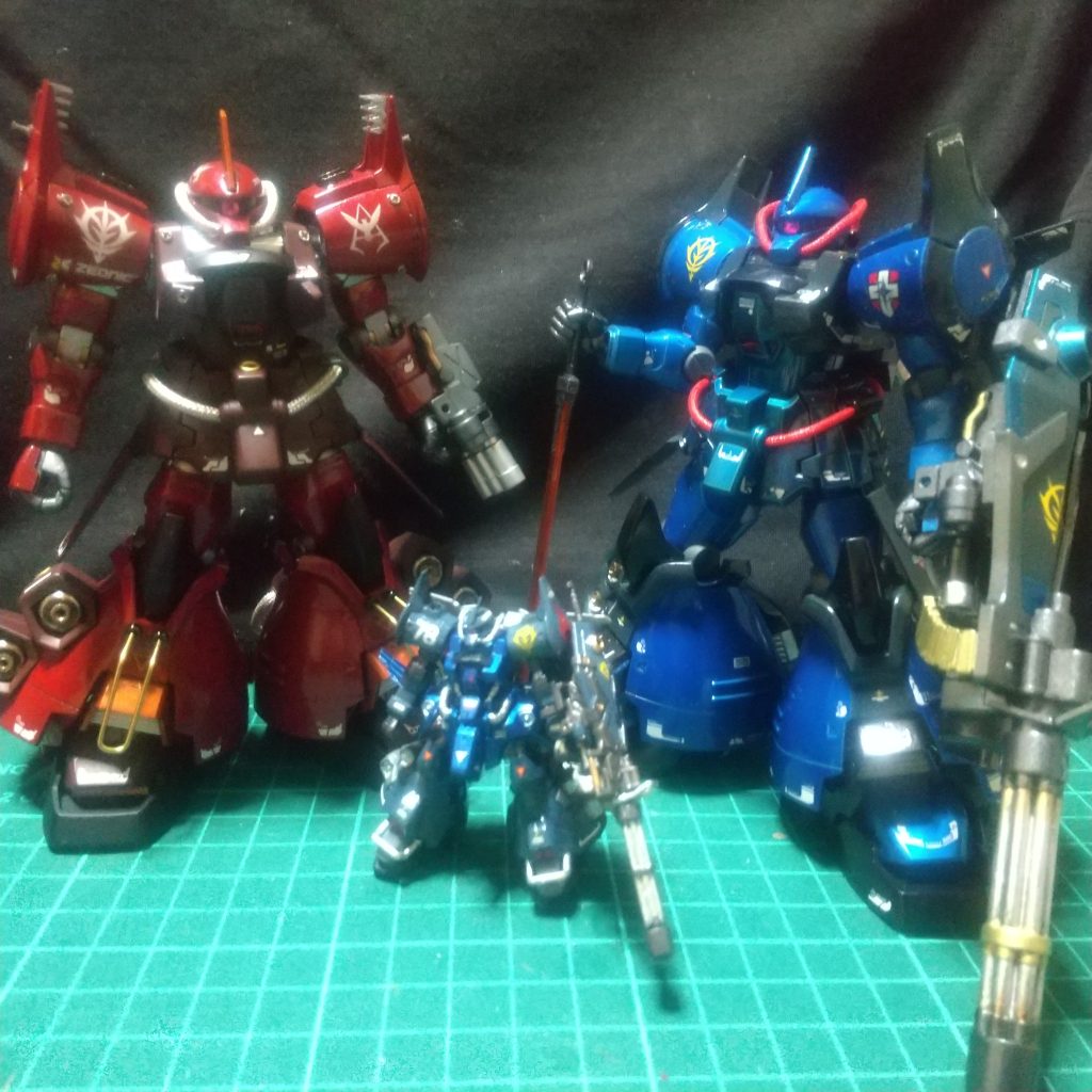 過去作と記念写真♪