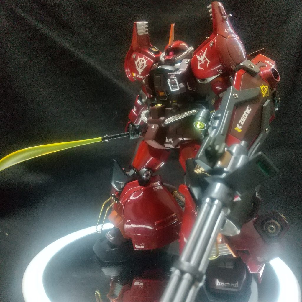 薙刀もシャアっぼく似合う感じがします♪ 