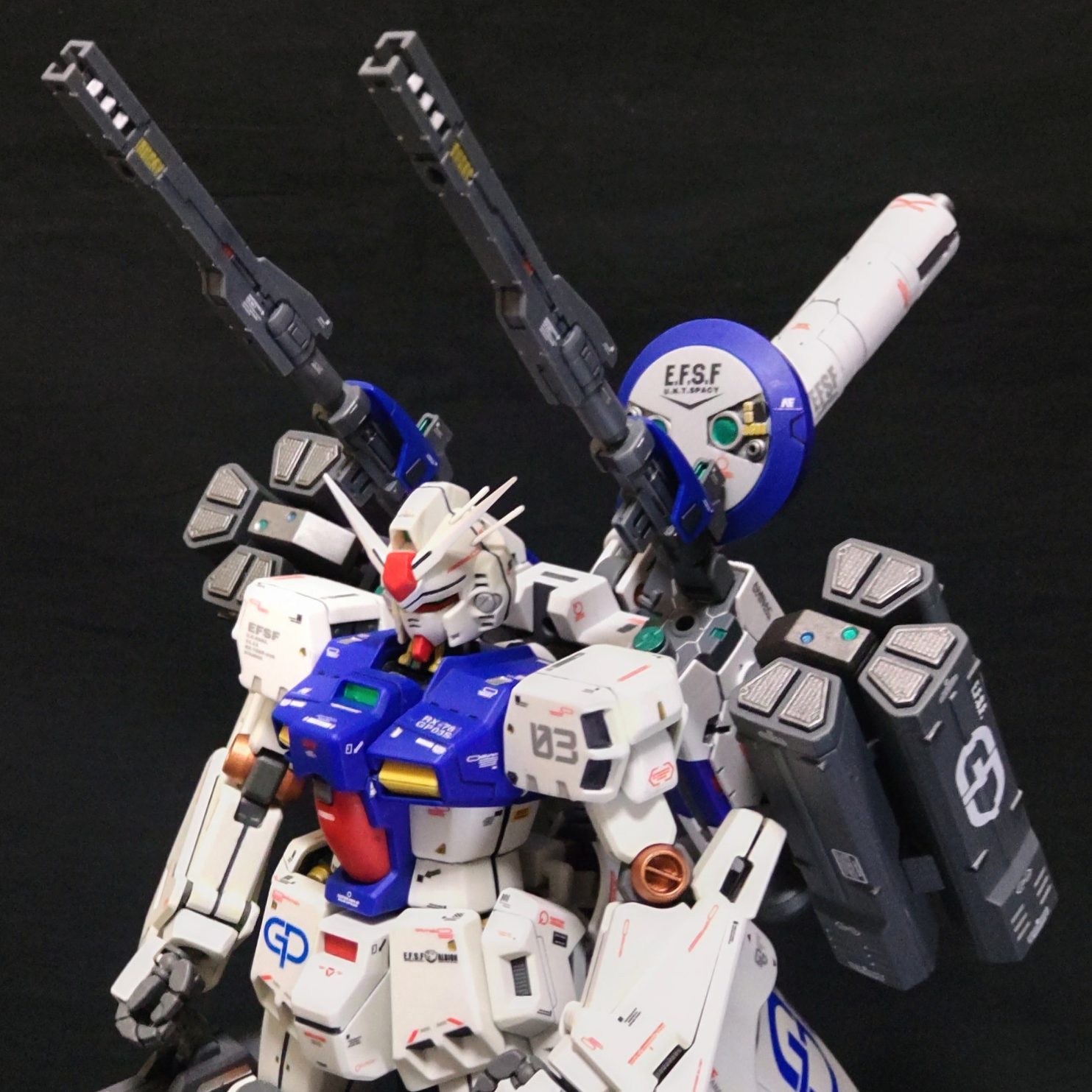 MG GP03S ステイメン ビームキャノン&MLRS装備