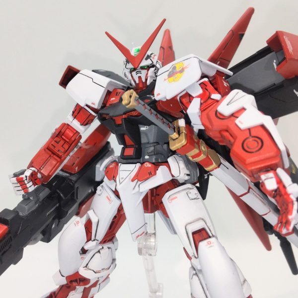 アストレイレッドフレーム フライトユニット高機動宇宙戦仕様＋ロングレンジビームキャノン