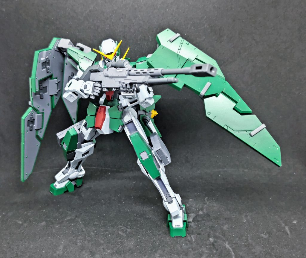 ボックスアートのポーズ。