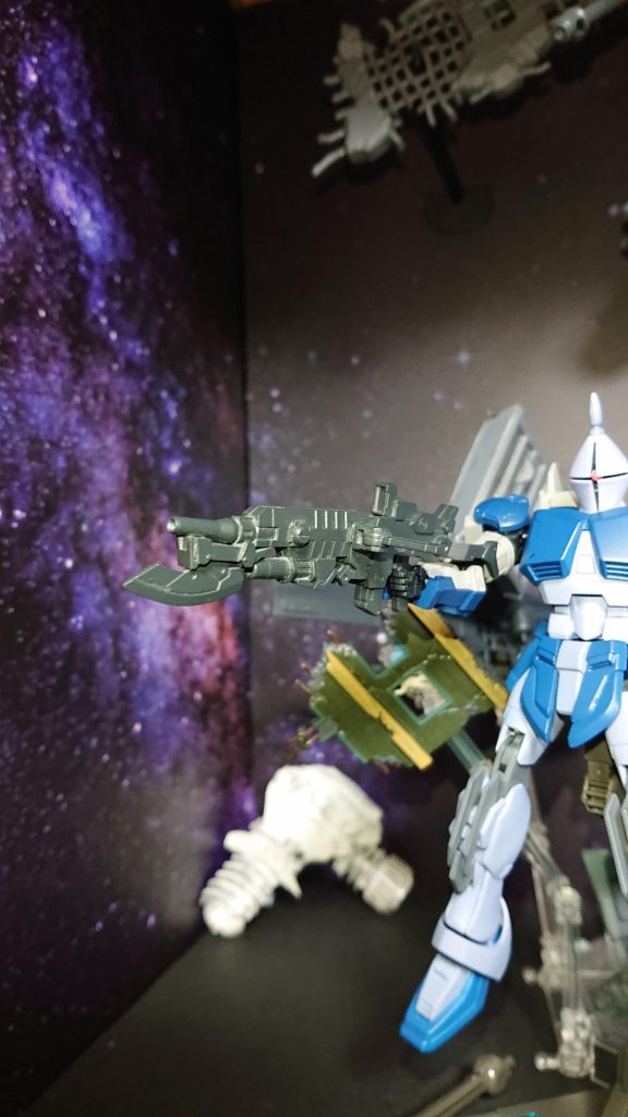 銃剣付きのライフルを組みました¥???