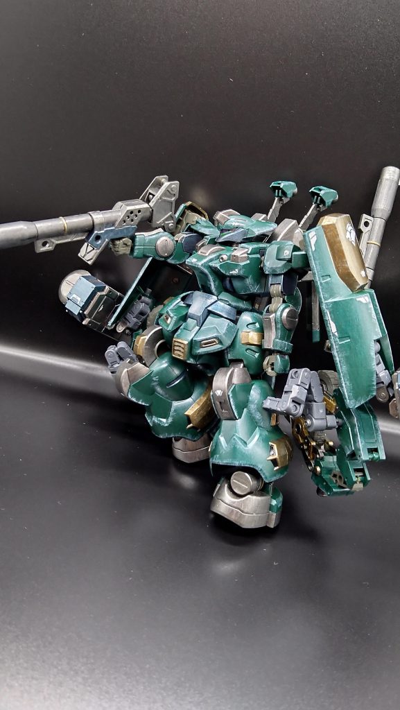 使用したのは30MMのクアッドバイク、バックパックパーツ、コトブキヤのオプションパーツ、WAVEの穴埋めパーツです。