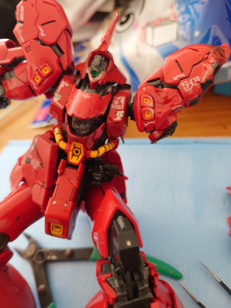 ダメージ加工入れ始めたサザビー