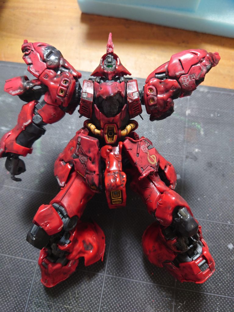 ダメージ加工終了後。