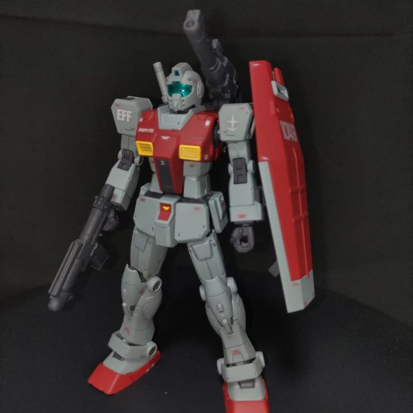 1/144HGジムショルダーキャノン/ミサイルポッド装備