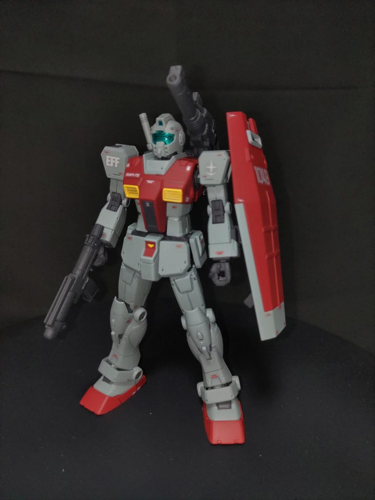 ジムショルダーキャノン装備正面