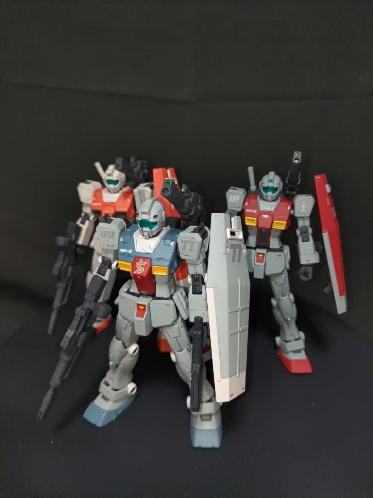 ジムショルダーキャノン3体