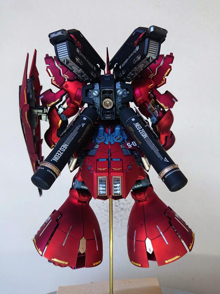 RG 1/144 サザビー マットメタリックレッド風–3枚目/制作者：@gtaped14131