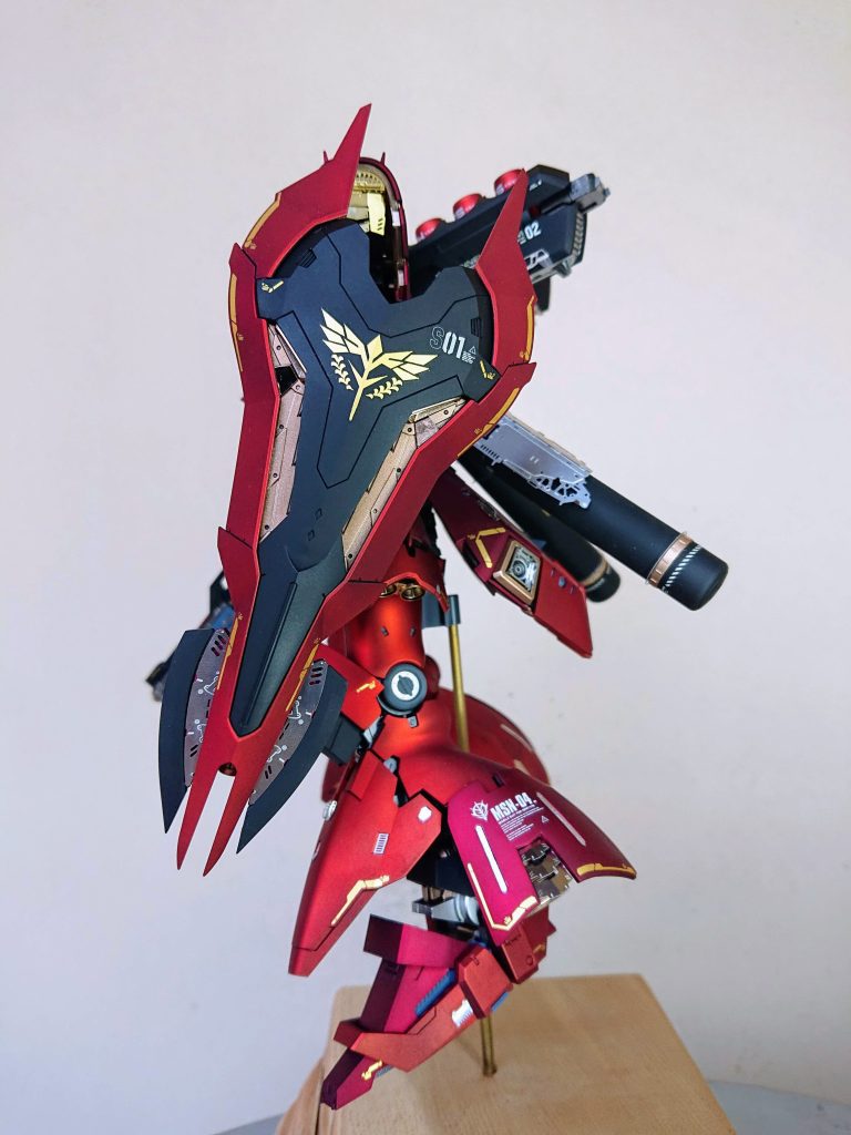 RG 1/144 サザビー マットメタリックレッド風–5枚目/制作者：@gtaped14131