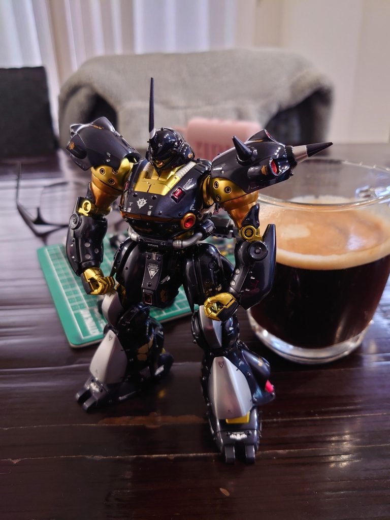 コーヒーをすすりながらニヤニヤしてケンプファー氏を眺めております…😄