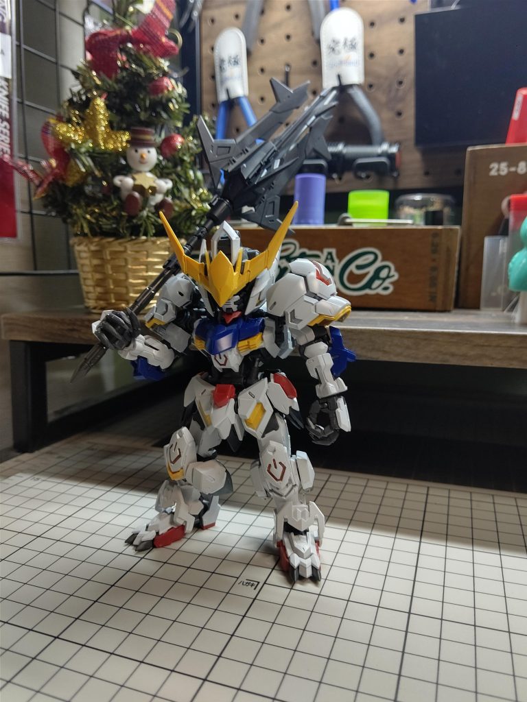 こちらは素組みです。