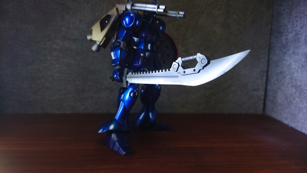 大刀...シルヴァー部分は光沢ありクリアー、その他はつや消し仕上げです(⁠ㆁ⁠ω⁠ㆁ⁠)