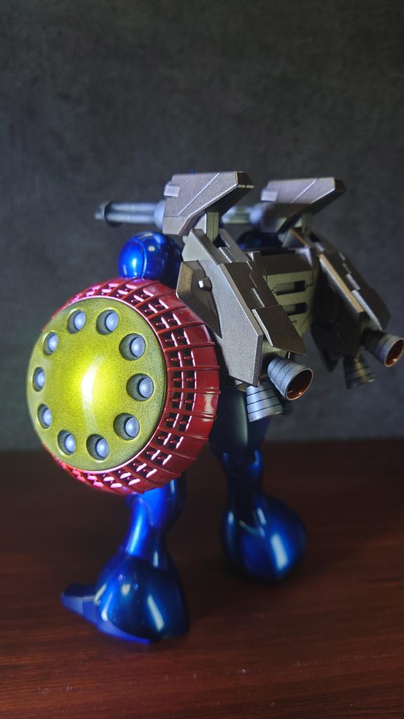 ヴァリアブルポットは渋めにゴールドとガンメタを混ぜた色を塗りました(⁠・⁠∀⁠・⁠)