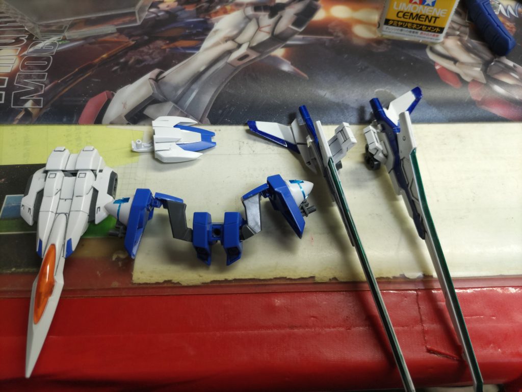 Vライザー製作過程今回の素材